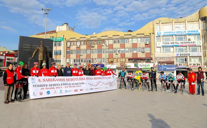 Sarıkamış Şehitlerini Anma Bisiklet Turu