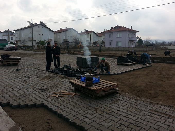 Kocaali sahilde yoğun çalışma