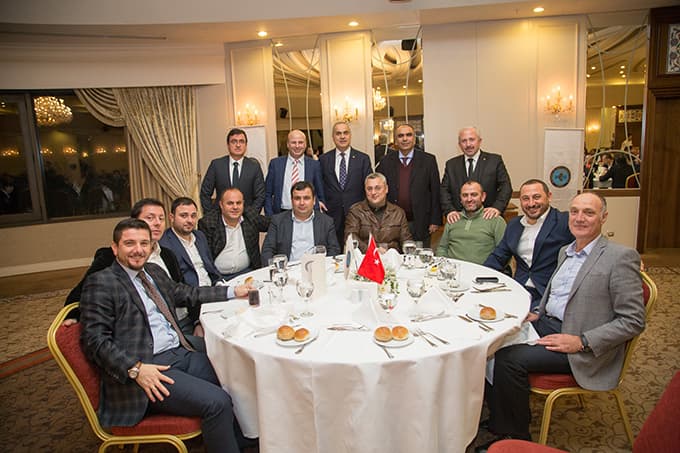 SATSO Meclis Üyeleri, bütçe yemeğinde buluştu