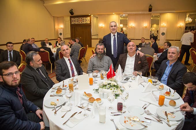 SATSO Meclis Üyeleri, bütçe yemeğinde buluştu