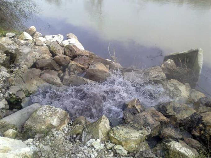 Sakarya Nehri'ne atık döküldüğü iddiası