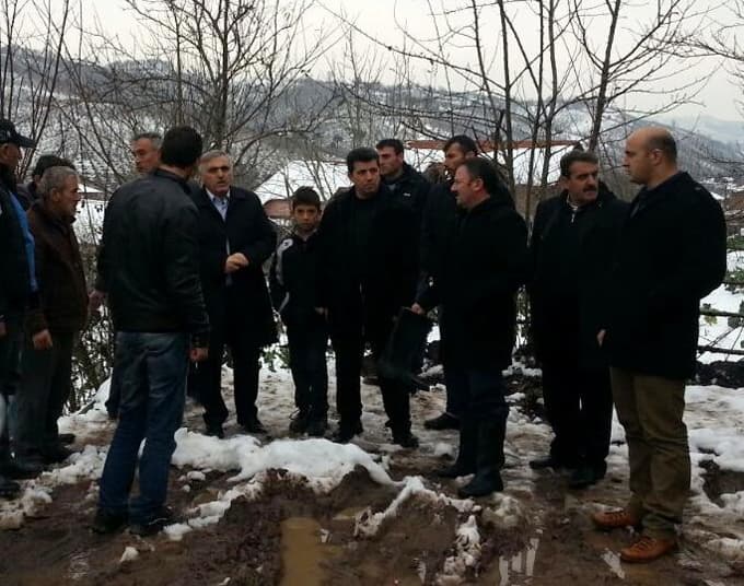 Sakarya'da heyelan nedeniyle iki ev boşaltıldı 