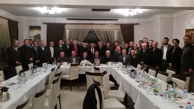 Tokatlılardan, yeni Danıştay üyesine veda yemeği
