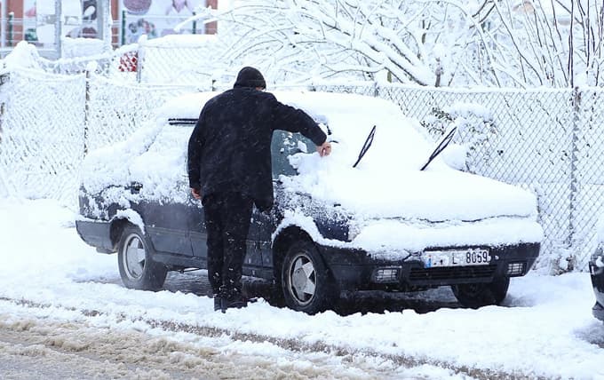 Kar kalınlığı 11, yüksek kesimlerde ise 40cm'ye ulaştı