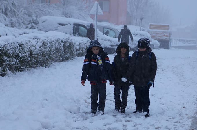 Kar kalınlığı 11, yüksek kesimlerde ise 40cm'ye ulaştı