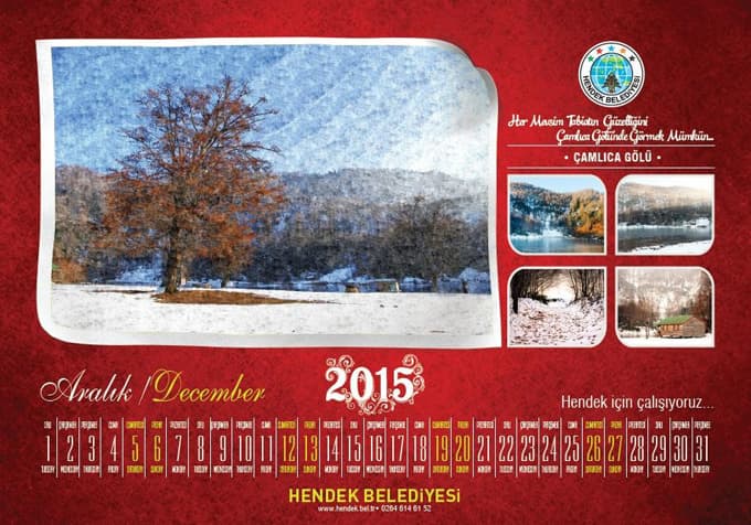Hendek Belediyesi takvimlerini dağıtmaya başladı