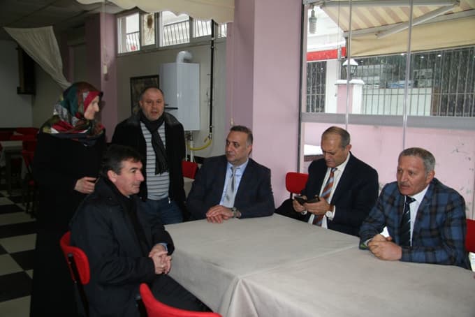Başkan Düşli'den 'Altın Esnaflar'a ziyaret