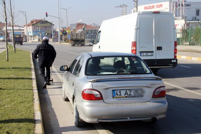 Sakarya'da trafik kazası: 1 yaralı
