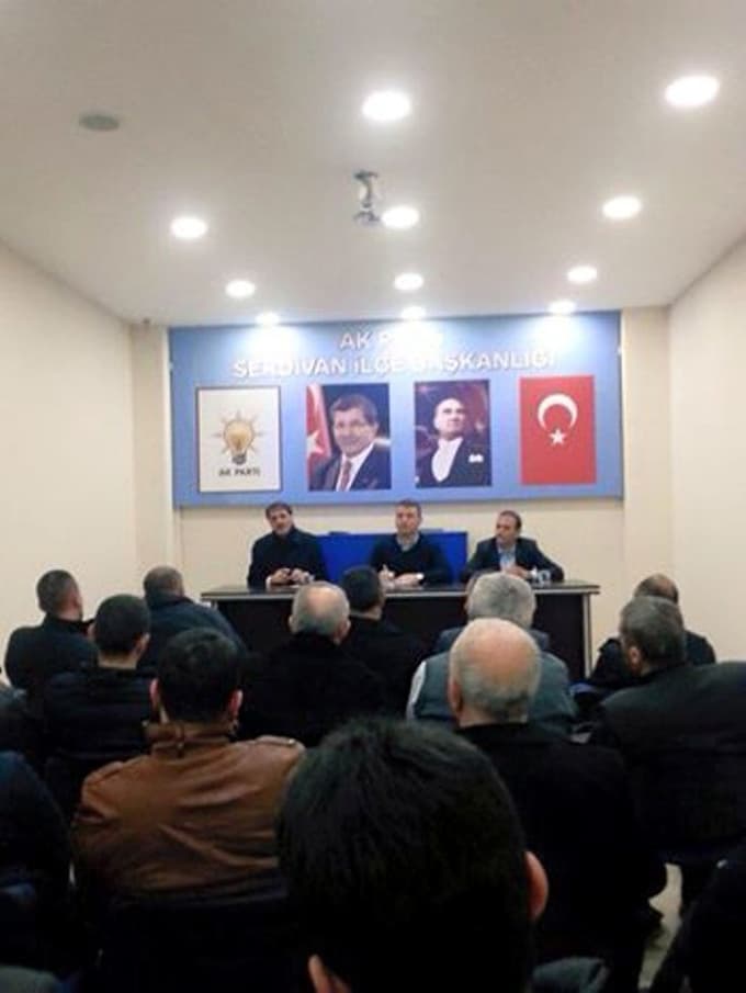 Ak Parti Serdivan Mahalle Başkanları Toplantısı&#8207;