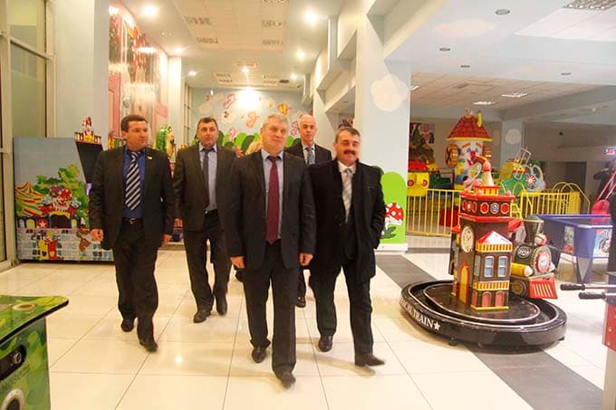 Gagauz başkanlar Hendek'te...