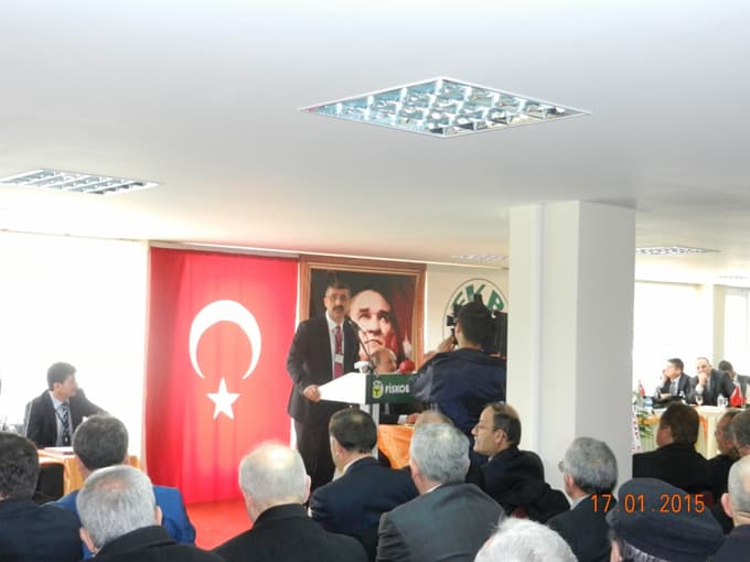 FİSKOBİRLİK başkanlığına yeniden Lütfü Bayraktar seçildi