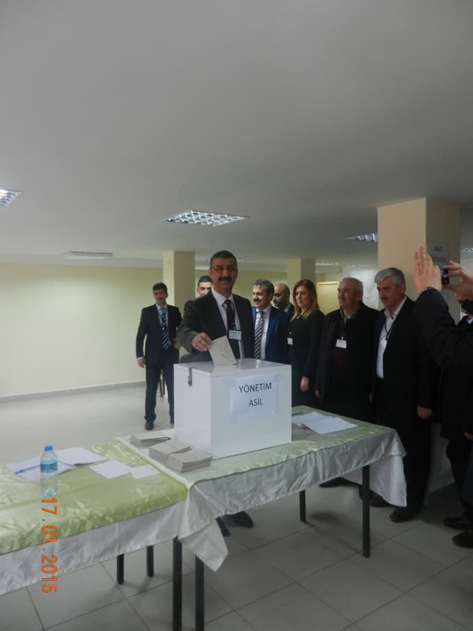 FİSKOBİRLİK başkanlığına yeniden Lütfü Bayraktar seçildi