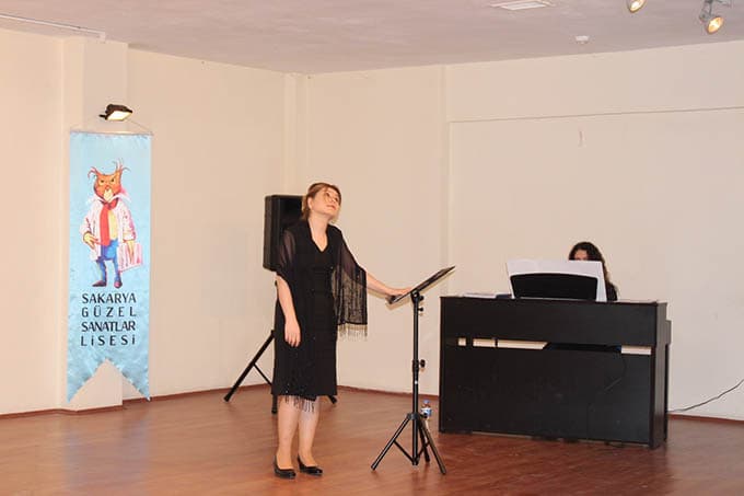 Sakarya Güzel Sanatlar Lisesi'nde 'Şan Konseri'