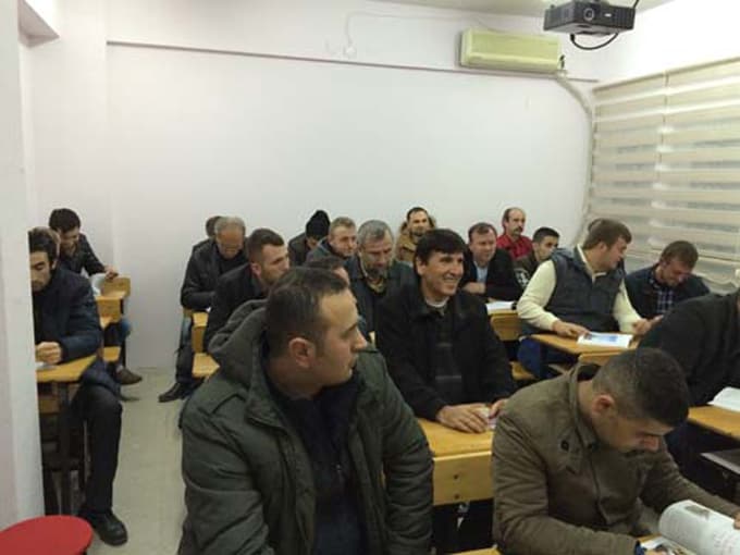 2015 yılının ilk avcı eğitim kursu Söğütlü ilçesinde başladı