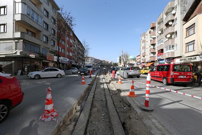 Sakarya Caddesi tamamlanıyor