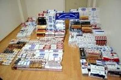 Hendek'te kaçak sigara operasyonu 