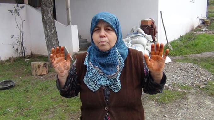 Köylülerden taş ocağına tepki