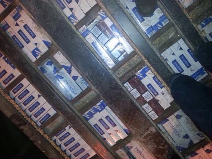 36 bin paket kaçak sigara ele geçirildi 