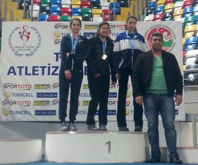 Atletizmde 5 Madalya kazandık