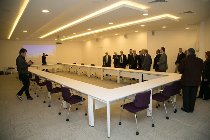 SATSO binası zemin katı üyeler için yenilendi