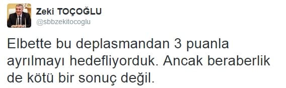 Toçoğlu; 'Şampiyonluğu Sakaryaspor Yaşayacak'