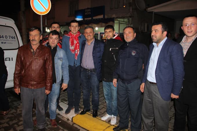 Ferizli'de asker uğurlaması 