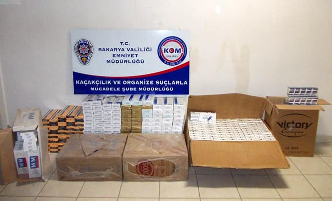 Polisten sigara kaçakçılarına operasyon
