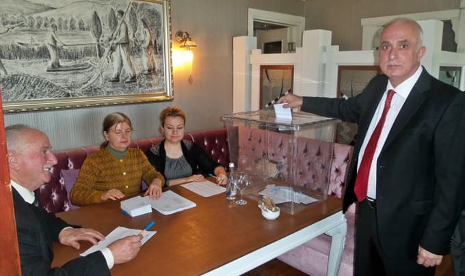Sapanca Ziraat Odası'nda Başar yeniden başkan seçildi