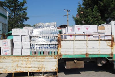 5 Bin 113 Şişe Bandrolsüz İçki Ele Geçirildi