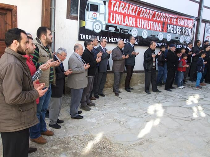 TA-Hİ-DER'den Suriye'ye Yardım Kampanyası