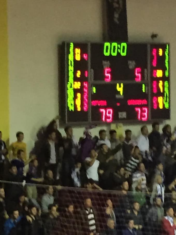 Sakarya B.B. Basketbol Afyon'dan eli boş dönüyor!