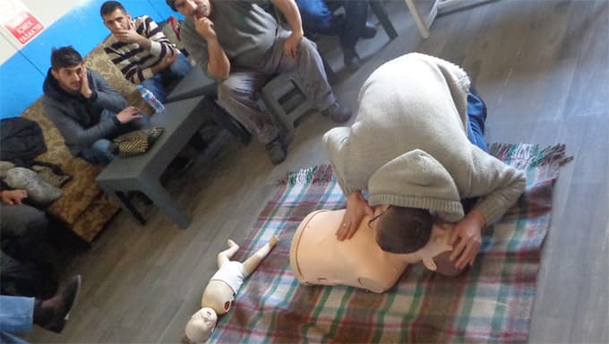 Temizlik işleri personeline iş sağlığı eğitimi verildi