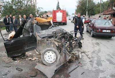 Kuzuluk'ta Trafik Kazası: 2 Yaralı