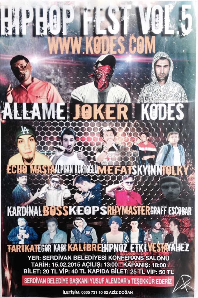 HipHop müziğinin kalbi Serdivan'da atacak