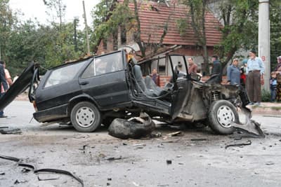 Kuzuluk'ta Trafik Kazası: 2 Yaralı