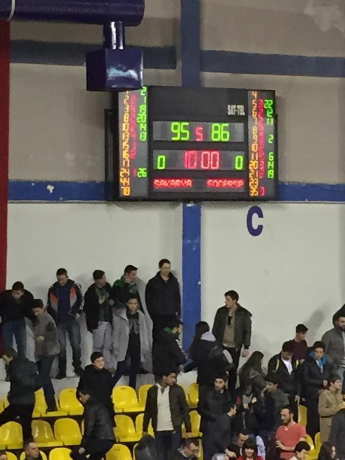 Sakarya Büyükşehir'e galibiyeti getiren basketler...