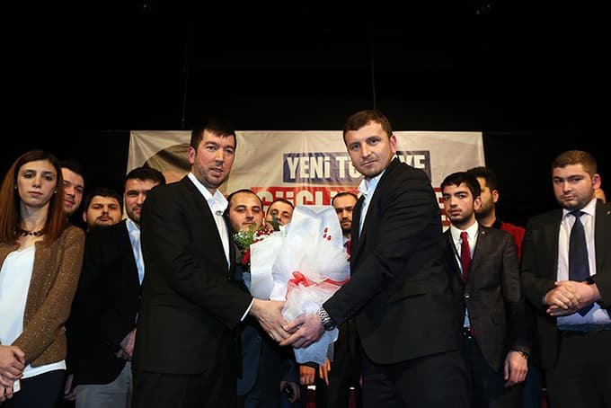Toçoğlu, 4.Olağan İl Gençlik Kolları Kongresine katıldı