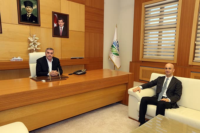 Başkan Toçoğlu, Ender Serbes ile bir araya geldi