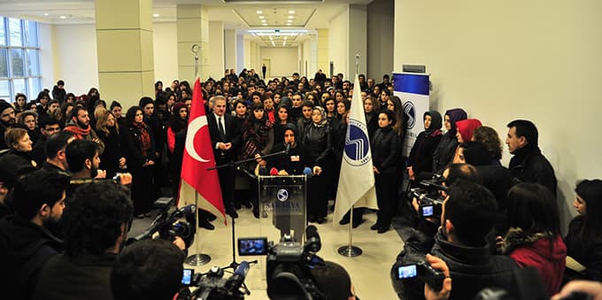 Özgecan Aslan için SAÜ'de bir araya geldiler