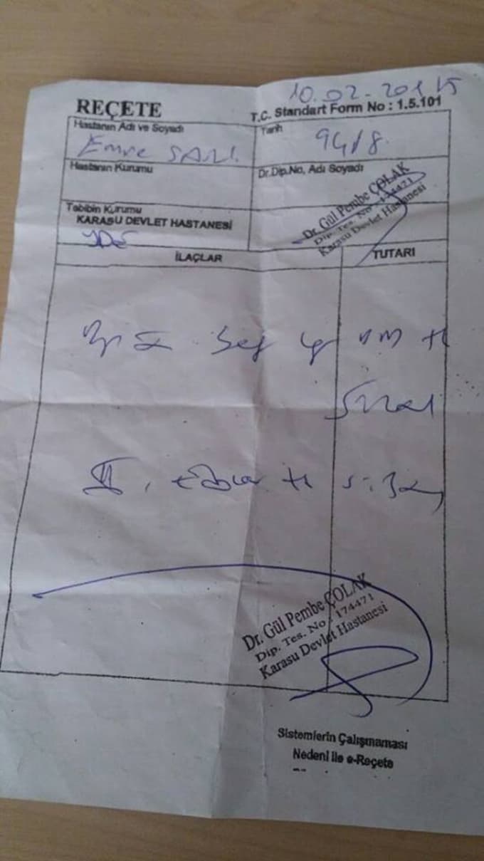 Karasu Devlet Hastanesi'nde başlayan skandal
