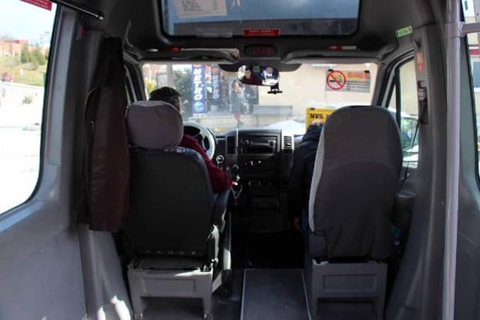 Sakarya'da minibüslerde 3 yıldır kamera var