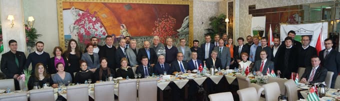 Abhazfed Sakarya medyasıyla bir araya geldi