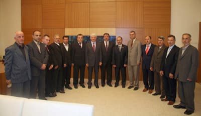 Başkan Duran'a Yeni Yönetimlerden Ziyaret