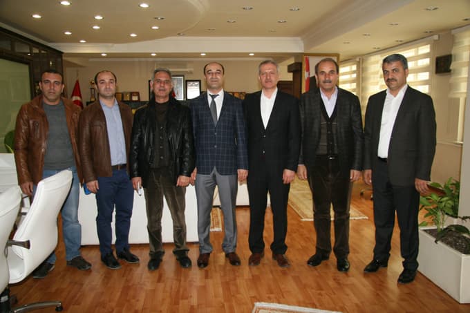 Aday adaylarından Başkan Dişli'ye ziyaret
