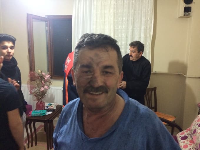 Kullanılmayan baca alev alınca paniğe neden oldu