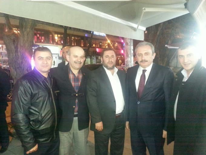 Aday Adayı Mert, Ankara'da Şentop ile görüştü