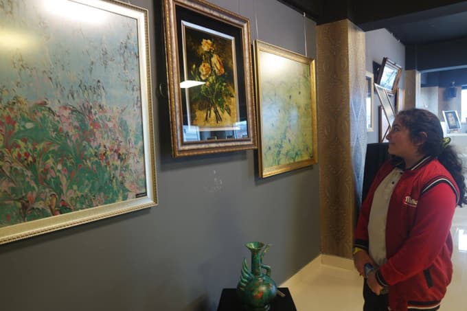 Öğrenciler 'Sanatsal Concept' sanat galerisini gezdi