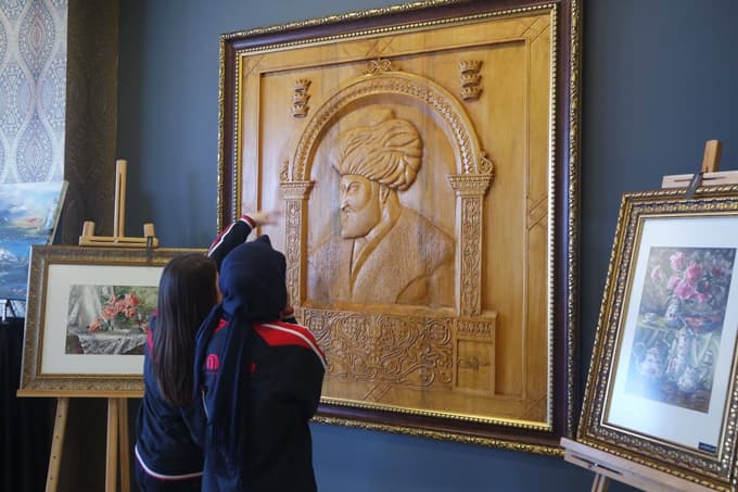Öğrenciler 'Sanatsal Concept' sanat galerisini gezdi