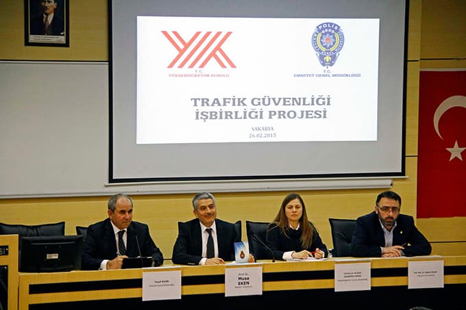 SAÜ'de Trafik İşbirliği Tanıtım Protokolü