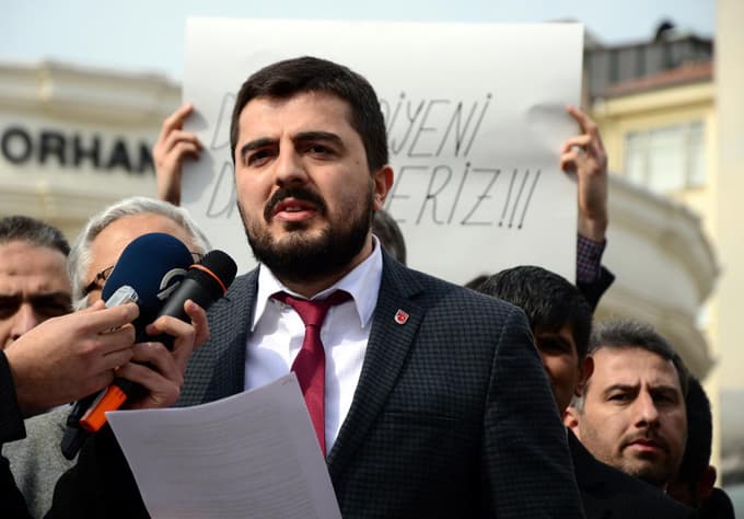 MTTB üyeleri, 28 Şubat sürecinde yaşananları protesto etti